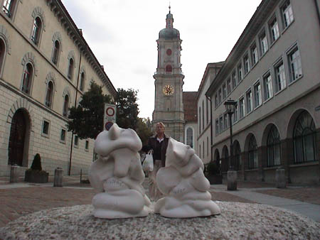 Regierungsgeb&auml;ude im Stiftsbereich