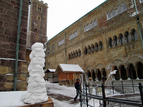 Visitor-Aktion in Eisenach 2012 Ragnhild Becker und Gunar Seitz