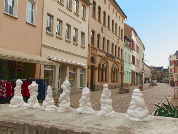 Glauchau (Sachsen)  Fu&szlig;g&auml;ngerzone