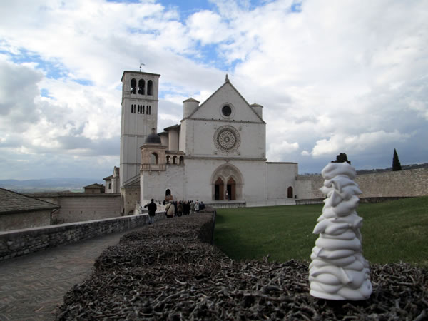 Visitor-Aktion in Assisi (IT - Umbria)