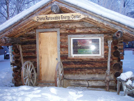 visitor chena Hotsprings
